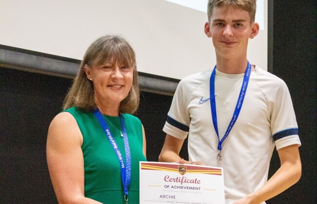 End of Year 12 Subject Awards Announcement