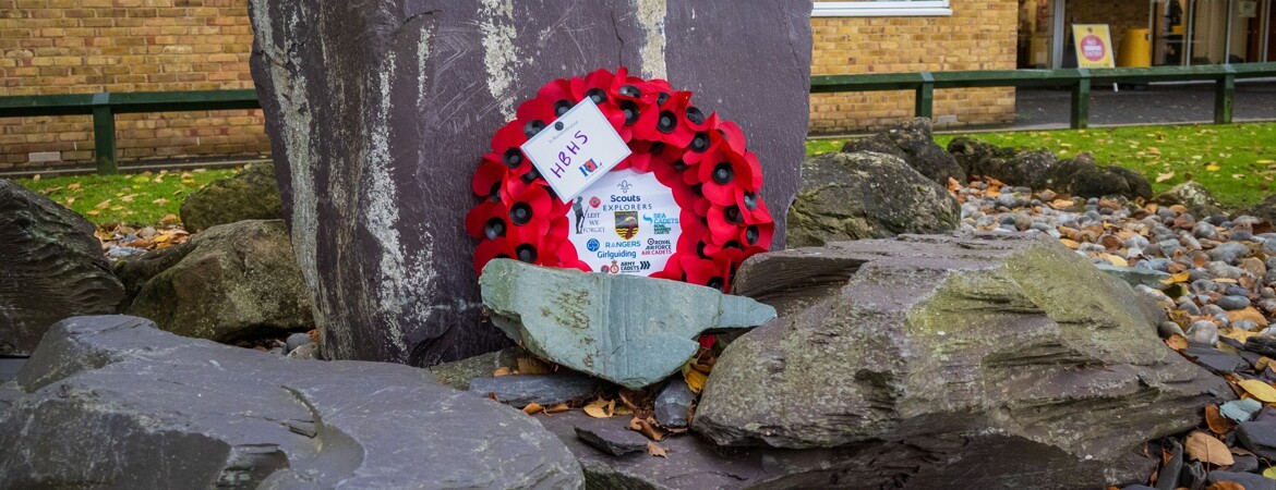 Remembrance at Herne Bay High