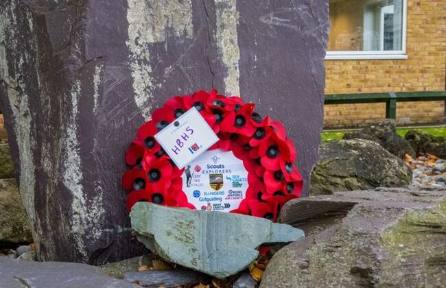 Remembrance at Herne Bay High