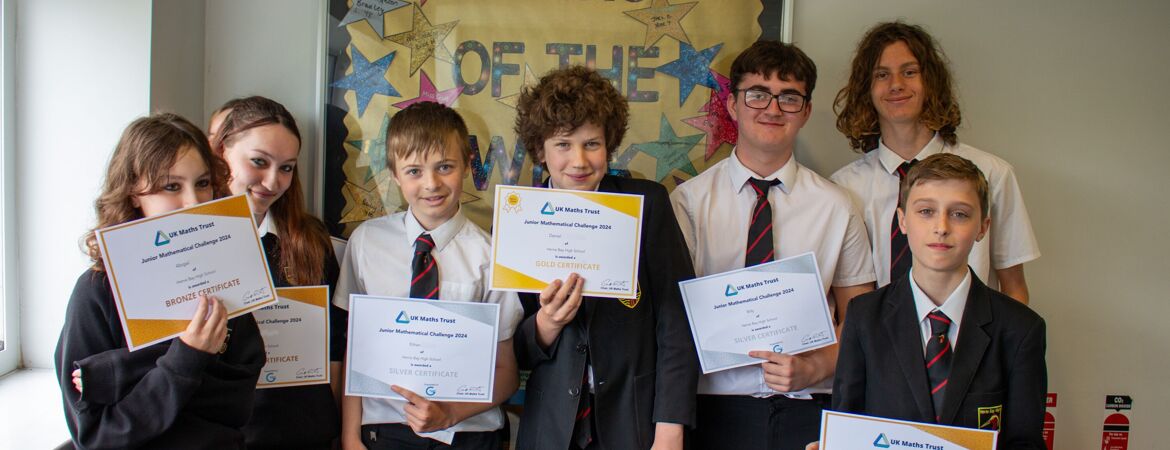 Students Excel at the UKMT Maths Challenge